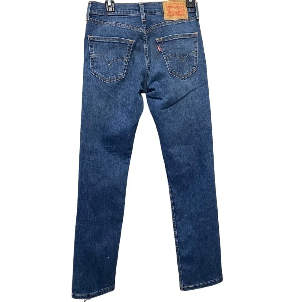 Levi’s  Strauss and Company 511 men’s‎ blue skinny leg jeans size w28 L 30.